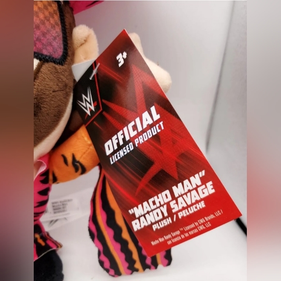 WWE Macho Man Randy Savage 9" Plush Wrestling Figure NEW WWF Legend - Picture 2 of 7